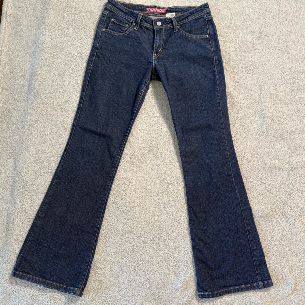Levi’s Superlow Bootcut 518 Dark Wash Denim Size 9M
